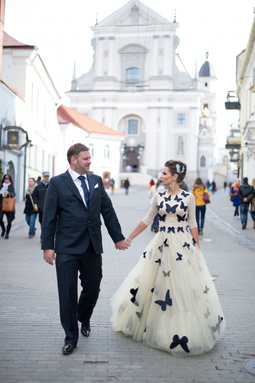 Jelena Kurbatova vestuvinė nuotrauka