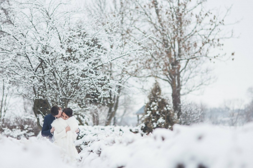 Ievos vestuvės žiemą